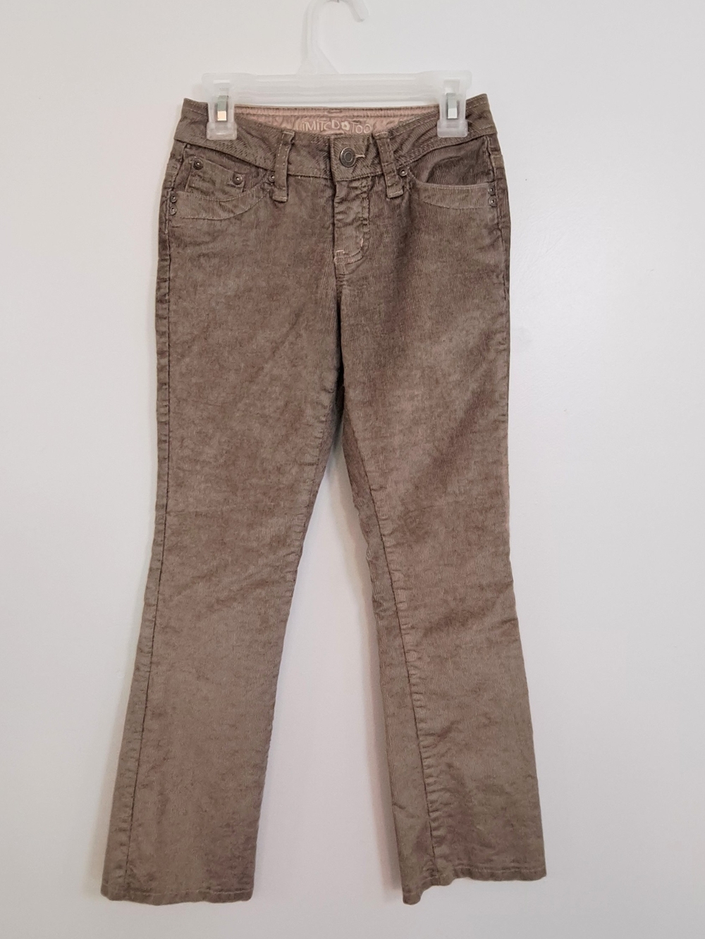 Y2K Limited Too Girls' Brown Corduroy Jeans